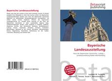Capa do livro de Bayerische Landesausstellung 