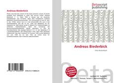Обложка Andreas Biederbick