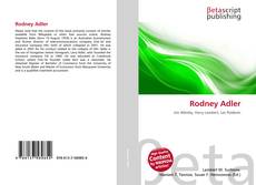 Buchcover von Rodney Adler