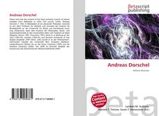 Buchcover von Andreas Dorschel