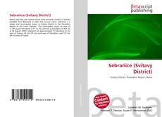 Capa do livro de Sebranice (Svitavy District) 