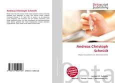 Buchcover von Andreas Christoph Schmidt
