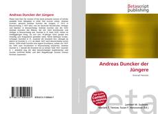 Buchcover von Andreas Duncker der Jüngere