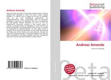 Copertina di Andreas Amende