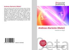 Buchcover von Andreas Alariesto (Maler)