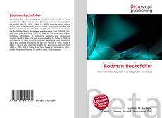 Buchcover von Rodman Rockefeller