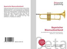Buchcover von Bayerischer Blasmusikverband