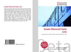 Couverture de Osaka Monorail Saito Line