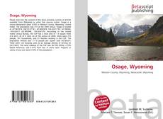 Buchcover von Osage, Wyoming