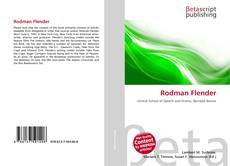 Couverture de Rodman Flender