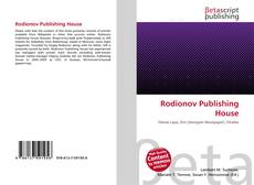 Buchcover von Rodionov Publishing House