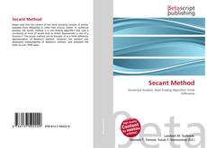 Couverture de Secant Method
