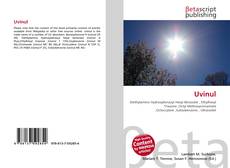 Copertina di Uvinul