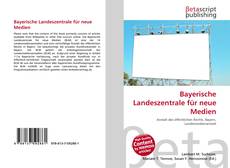 Copertina di Bayerische Landeszentrale für neue Medien