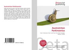 Austrotriton Parkinsonius kitap kapağı
