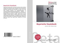 Bayerische Staatsbank kitap kapağı