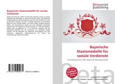 Couverture de Bayerische Staatsmedaille für soziale Verdienste