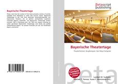 Couverture de Bayerische Theatertage