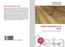 Couverture de Osaka Conference of 1875