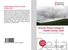 Couverture de Historic Places Listings in Tooele County, Utah
