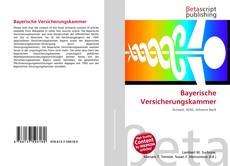 Capa do livro de Bayerische Versicherungskammer 