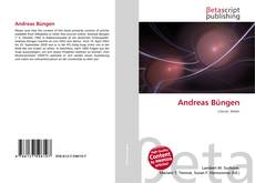 Copertina di Andreas Büngen
