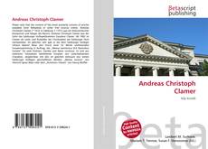 Copertina di Andreas Christoph Clamer