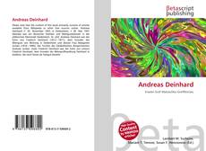 Portada del libro de Andreas Deinhard