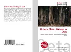 Historic Places Listings in Utah kitap kapağı