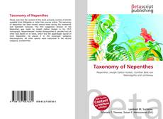 Обложка Taxonomy of Nepenthes