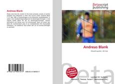 Andreas Blank kitap kapağı