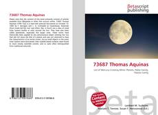 Portada del libro de 73687 Thomas Aquinas