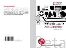 Portada del libro de Andreas Dörhöfer