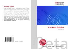 Portada del libro de Andreas Baader