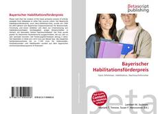 Portada del libro de Bayerischer Habilitationsförderpreis