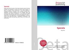 Portada del libro de Sperata