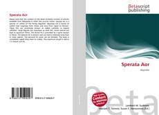 Sperata Aor的封面
