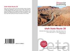 Buchcover von Utah State Route 38
