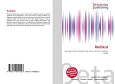 Buchcover von Rodikot
