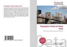Taxpayers Party of New York kitap kapağı