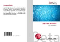 Buchcover von Andreas Driendl