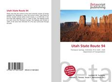 Buchcover von Utah State Route 94