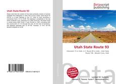 Capa do livro de Utah State Route 93 