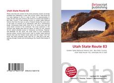 Utah State Route 83 kitap kapağı