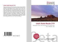 Buchcover von Utah State Route 219