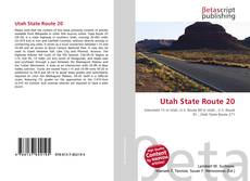 Utah State Route 20 kitap kapağı