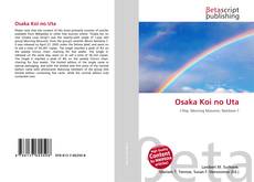 Buchcover von Osaka Koi no Uta