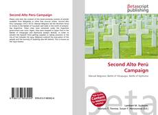 Second Alto Perú Campaign kitap kapağı