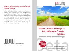 Portada del libro de Historic Places Listings in Vanderburgh County, Indiana