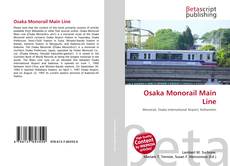 Portada del libro de Osaka Monorail Main Line